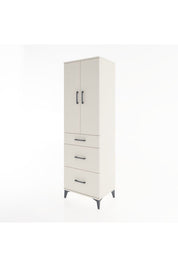 Hyperion Dolap 3 Raflı 3 Çekmeceli 2 Kapaklı 60x44x195 - S59M061V1B