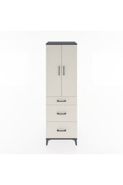 Hyperion Dolap 3 Raflı 3 Çekmeceli 2 Kapaklı 60x44x195 - S59M061V4B