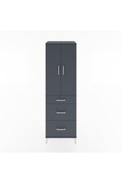 Hyperion Dolap 3 Raflı 3 Çekmeceli 2 Kapaklı 60x44x195 - S59M061V5B
