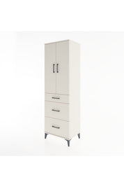 Hyperion Dolap Tek Raflı 3 Çekmeceli Tek Askılı 60x44x195 - S59M062V1B