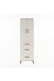 Hyperion Dolap 3 Raflı 3 Çekmeceli 2 Kapaklı 60x44x195 - S59M063V1B