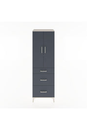 Hyperion Dolap 3 Raflı 3 Çekmeceli 2 Kapaklı 60x44x195 - S59M063V2B