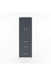 Hyperion Dolap 3 Raflı 3 Çekmeceli 2 Kapaklı 60x44x195 - S59M063V5B