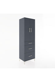 Hyperion Dolap 3 Raflı 3 Çekmeceli 2 Kapaklı 60x44x195 - S59M063V5B