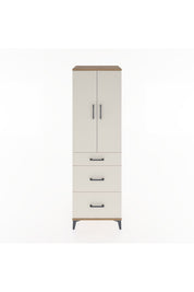 Hyperion Dolap 3 Raflı 3 Çekmeceli 2 Kapaklı 60x44x195 - S59M063V7B