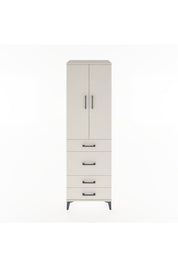 Hyperion Dolap 3 Raflı 4 Çekmeceli 2 Kapaklı 60x44x195 - S59M065V1B