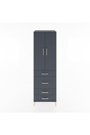 Hyperion Dolap 3 Raflı 4 Çekmeceli 2 Kapaklı 60x44x195 - S59M065V5B