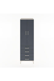 Hyperion Dolap 2 Raflı 4 Çekmeceli Tek Askılı 60x44x195 - S59M066V2B