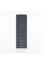 Hyperion Dolap 2 Raflı 4 Çekmeceli Tek Askılı 60x44x195 - S59M066V5B