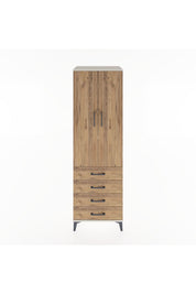 Hyperion Dolap 4 Raflı 4 Çekmeceli 2 Kapaklı 60x44x195 - S59M067V3B