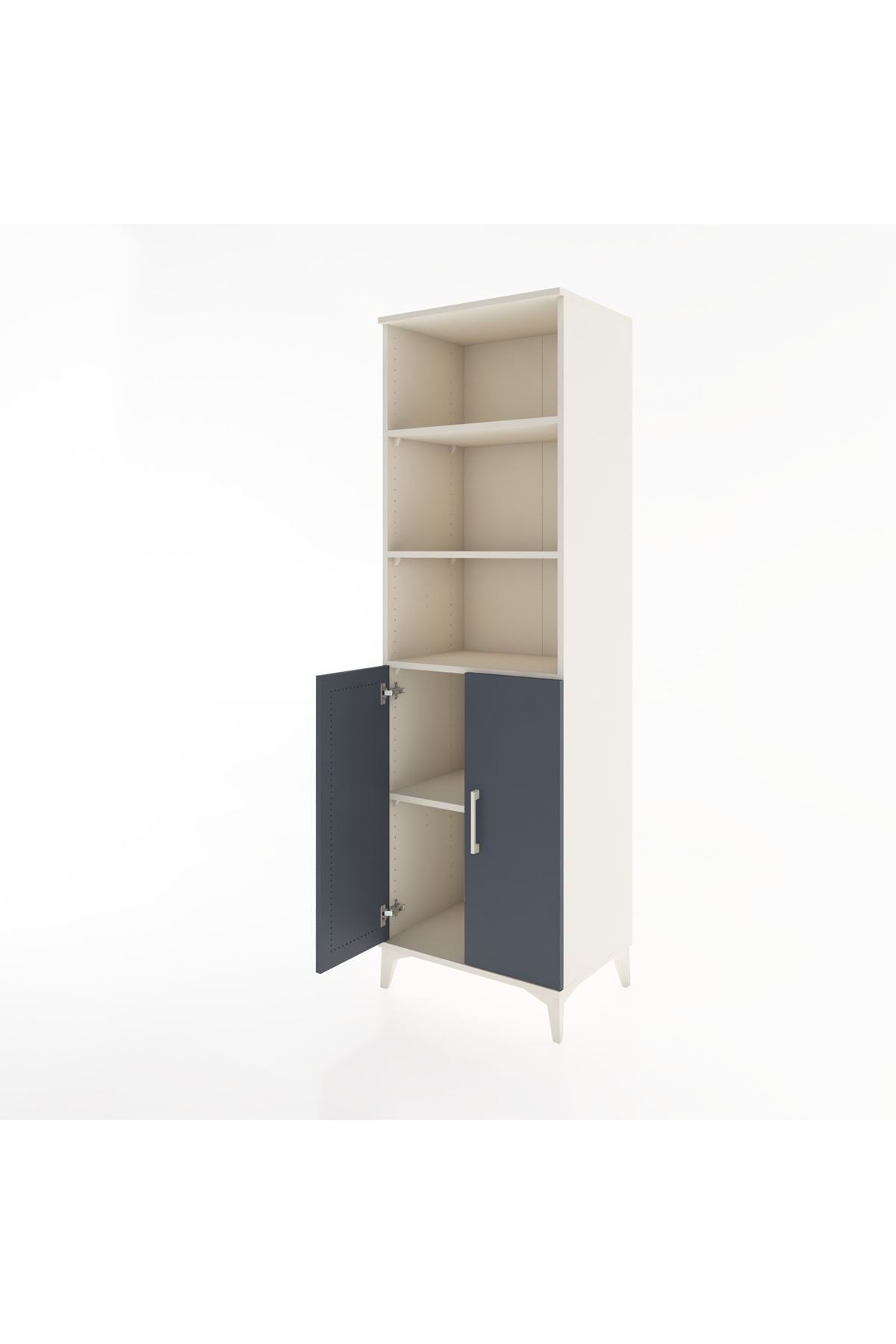 Hyperion Dolap 4 Raflı 2 Kapaklı 60x44x195 - S59M070V2B
