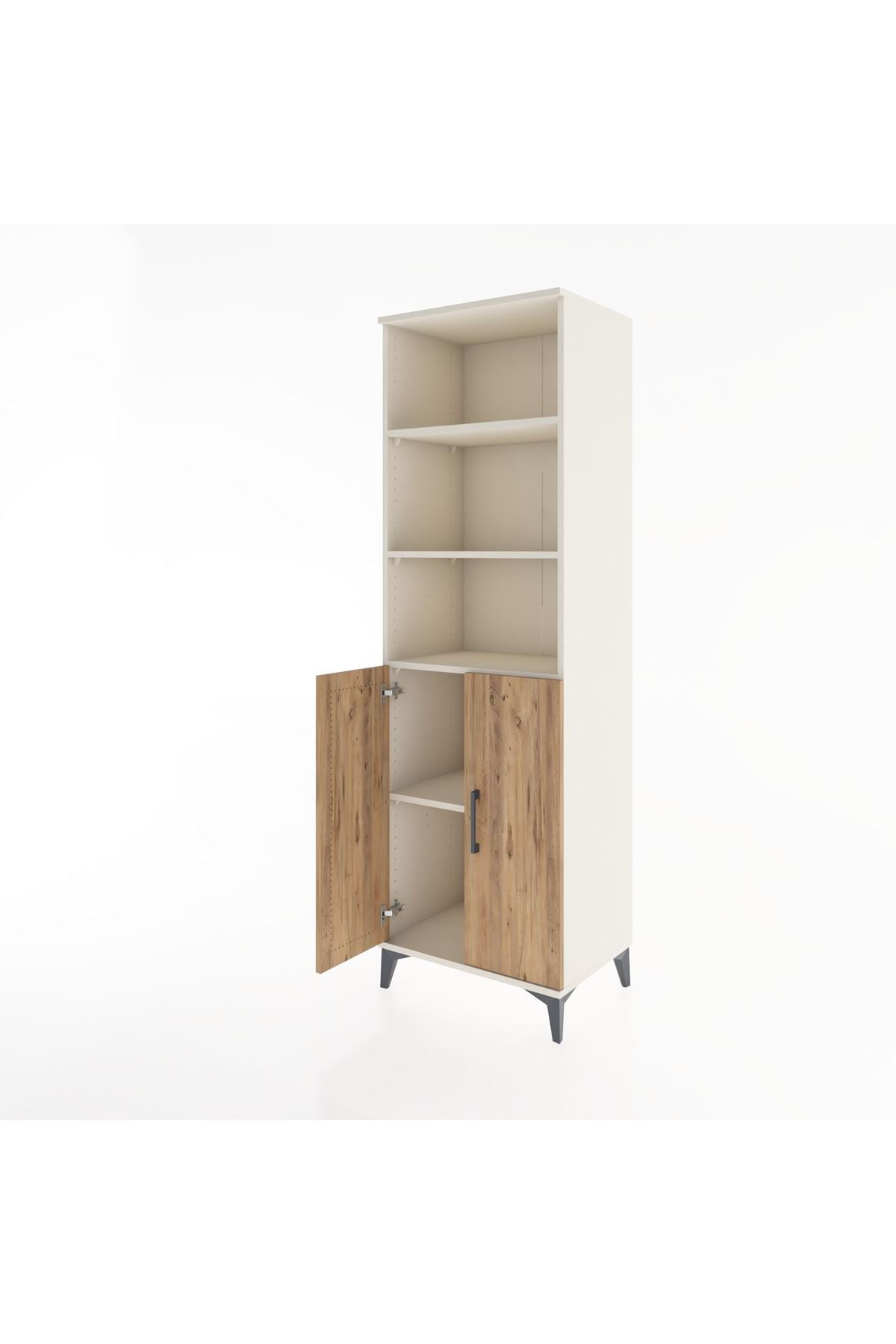 Hyperion Dolap 4 Raflı 2 Kapaklı 60x44x195 - S59M070V3B