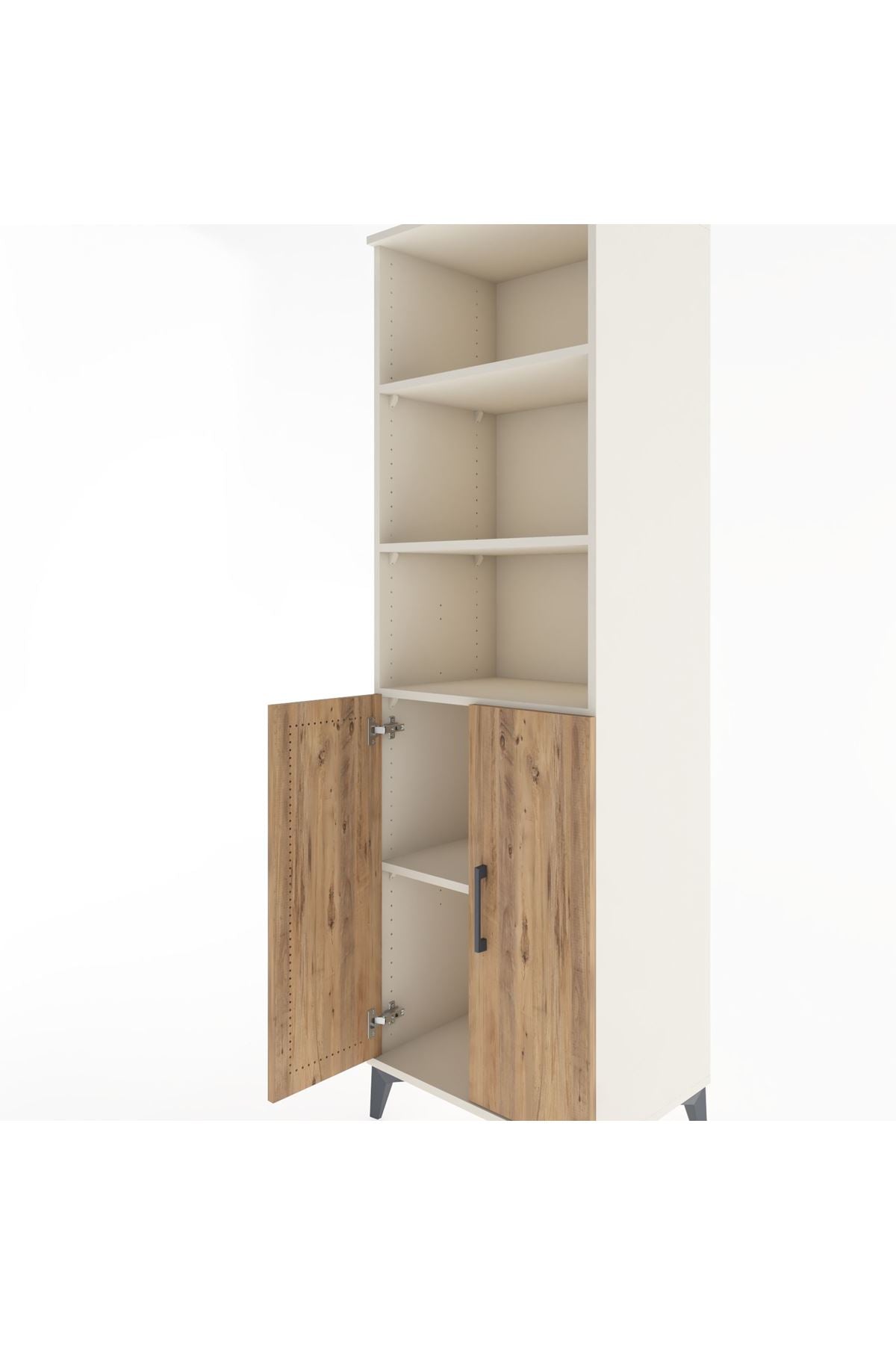 Hyperion Dolap 4 Raflı 2 Kapaklı 60x44x195 - S59M070V3B