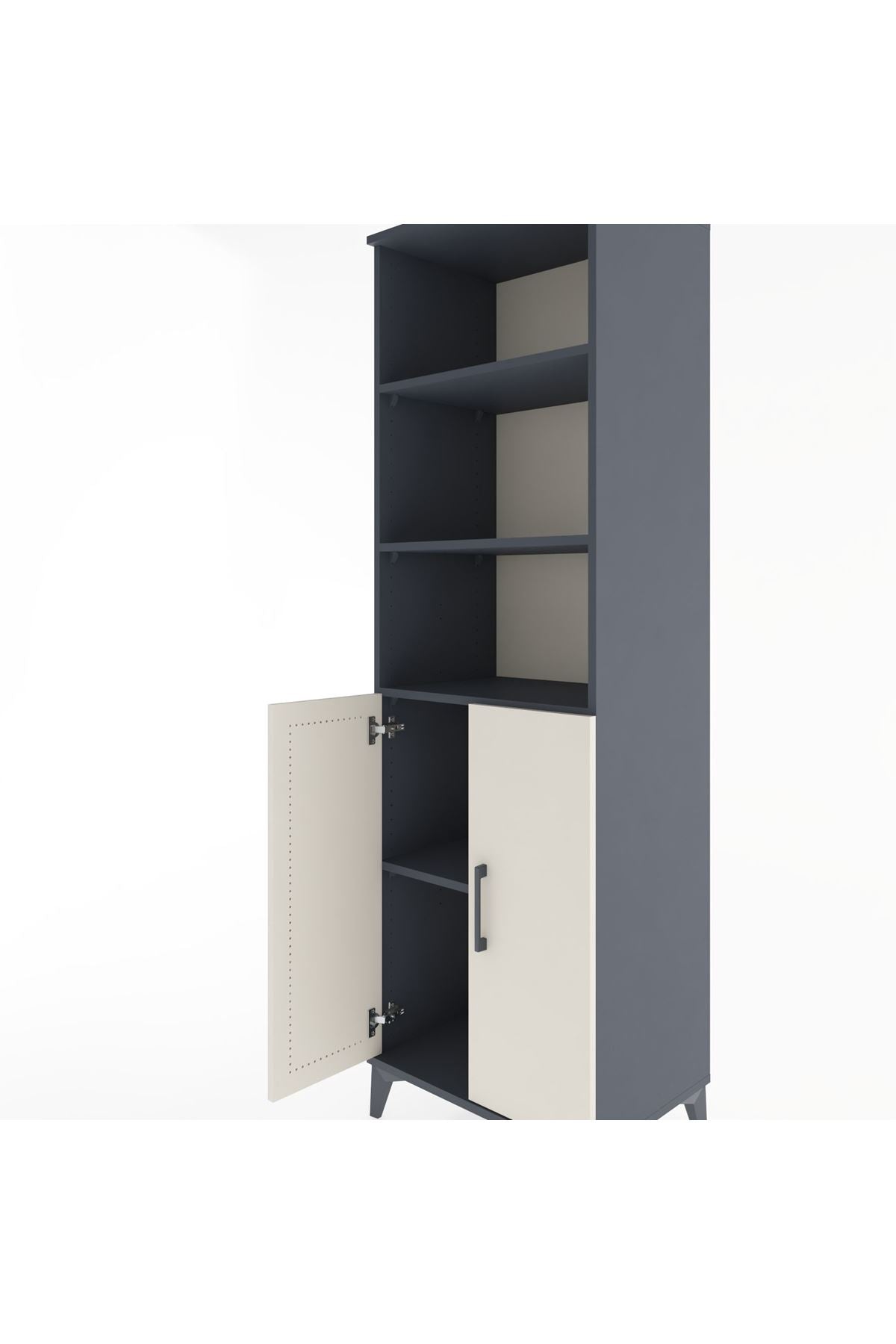 Hyperion Dolap 4 Raflı 2 Kapaklı 60x44x195 - S59M070V4B