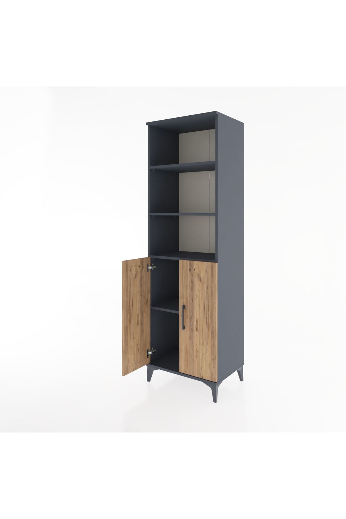 Hyperion Dolap 4 Raflı 2 Kapaklı 60x44x195 - S59M070V6B