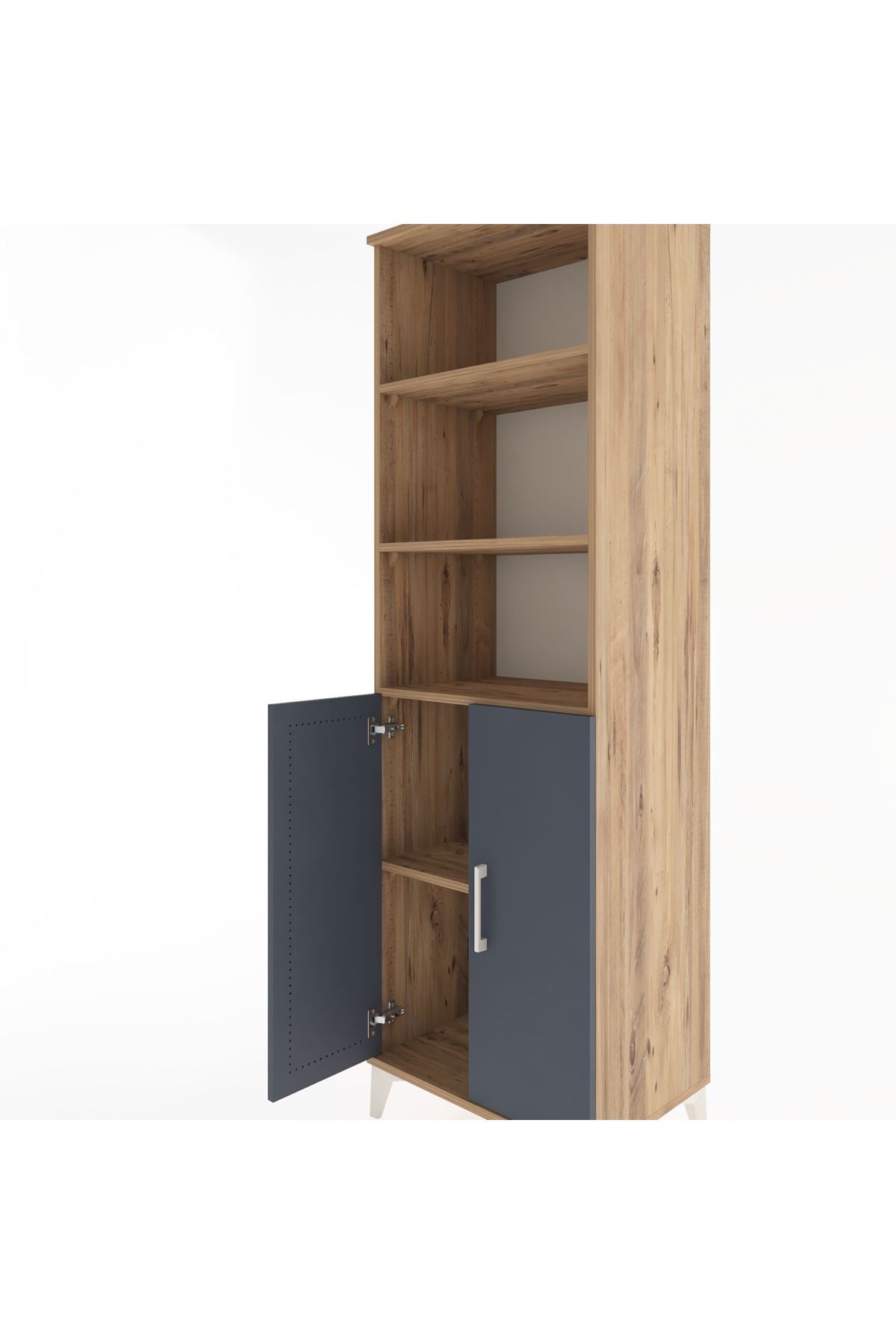 Hyperion Dolap 4 Raflı 2 Kapaklı 60x44x195 - S59M070V8B