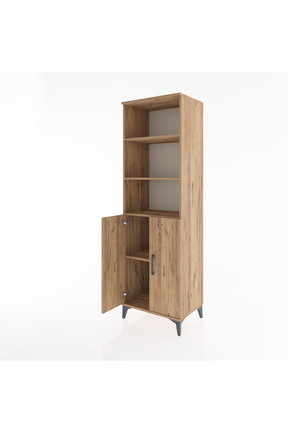 Hyperion Dolap 4 Raflı 2 Kapaklı 60x44x195 - S59M070V9B