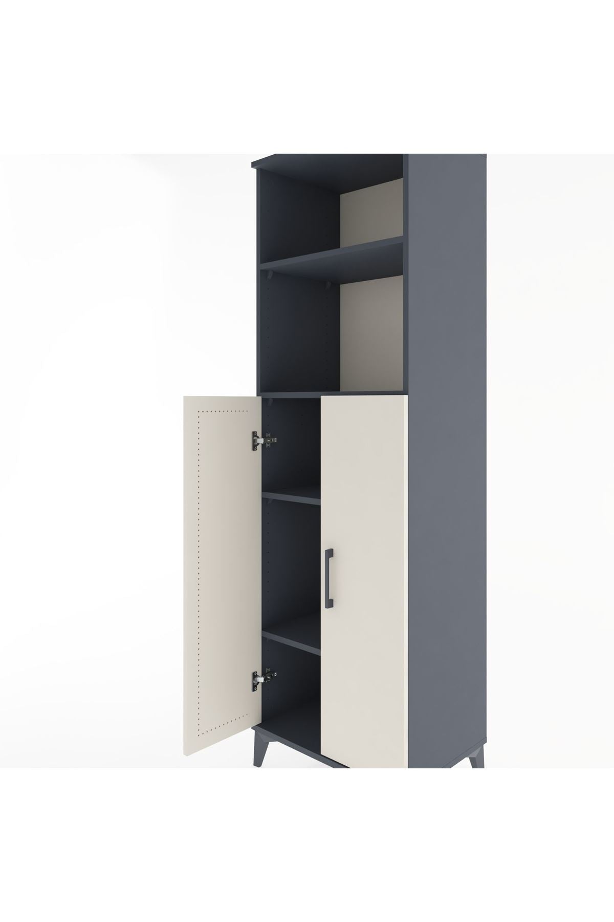 Hyperion Dolap 4 Raflı 2 Kapaklı 60x44x195 - S59M071V4B