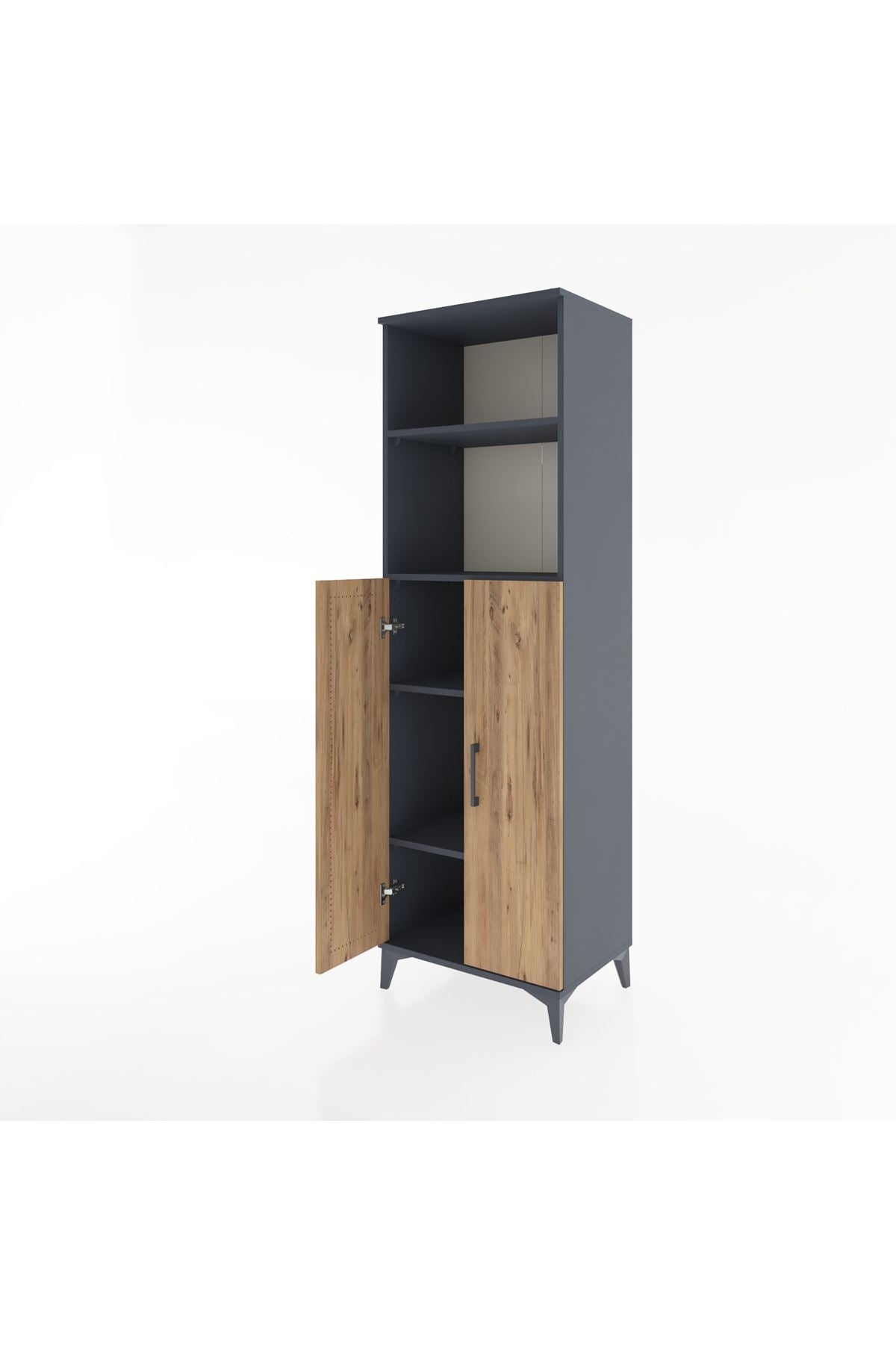 Hyperion Dolap 4 Raflı 2 Kapaklı 60x44x195 - S59M071V6B