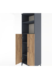 Hyperion Dolap 4 Raflı 2 Kapaklı 60x44x195 - S59M071V6B