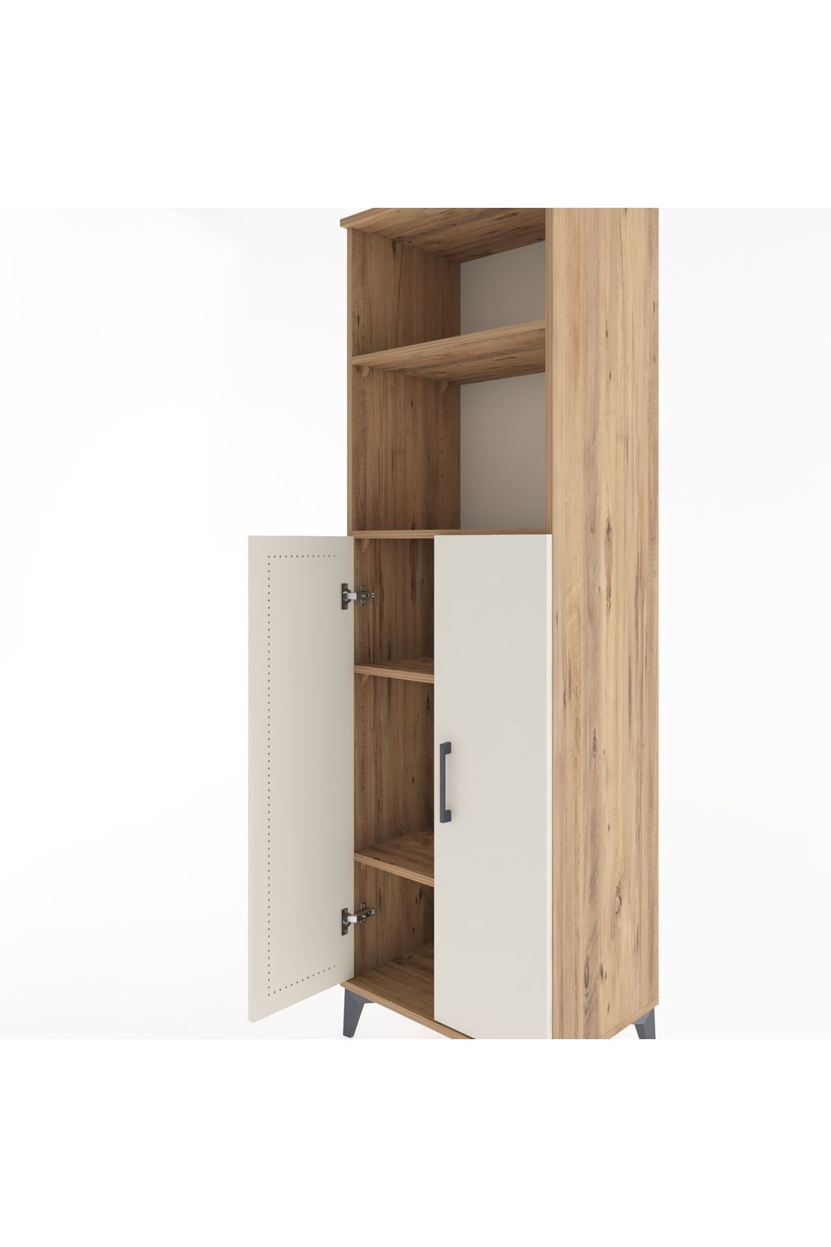 Hyperion Dolap 4 Raflı 2 Kapaklı 60x44x195 - S59M071V7B