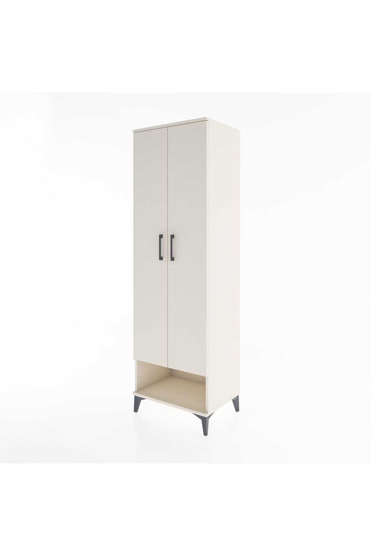 Hyperion Dolap 4 Raflı 2 Kapaklı 60x44x195 - S59M072V1B