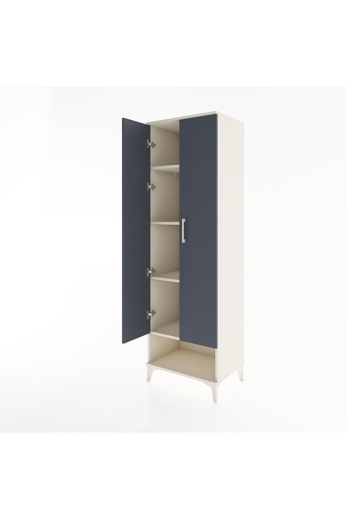 Hyperion Dolap 4 Raflı 2 Kapaklı 60x44x195 - S59M072V2B