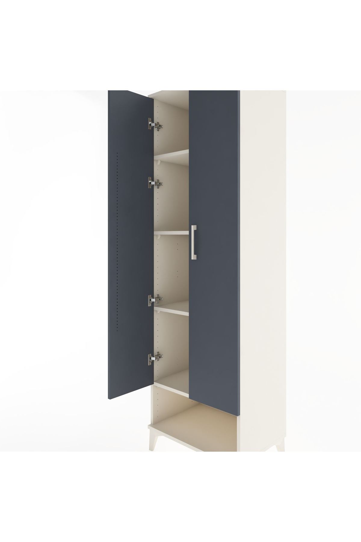 Hyperion Dolap 4 Raflı 2 Kapaklı 60x44x195 - S59M072V2B