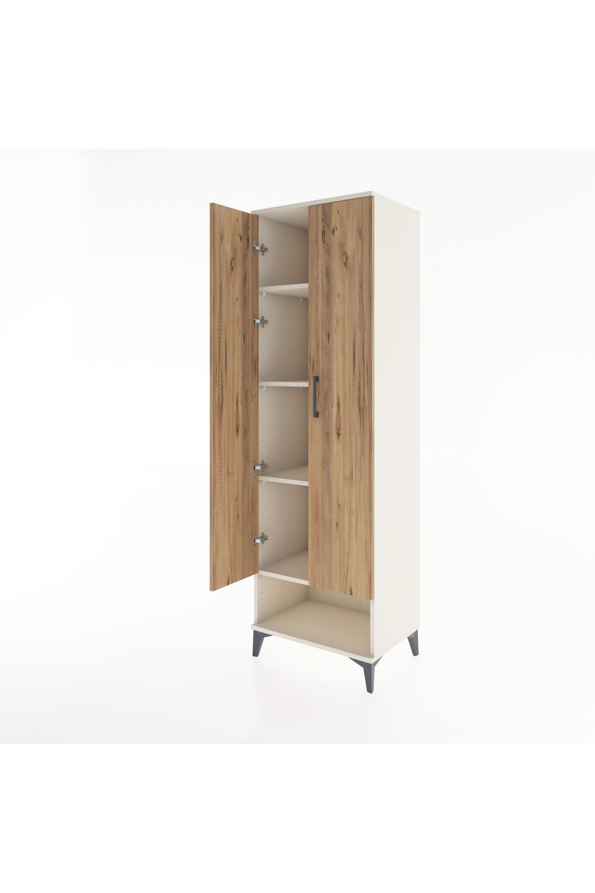 Hyperion Dolap 4 Raflı 2 Kapaklı 60x44x195 - S59M072V3B