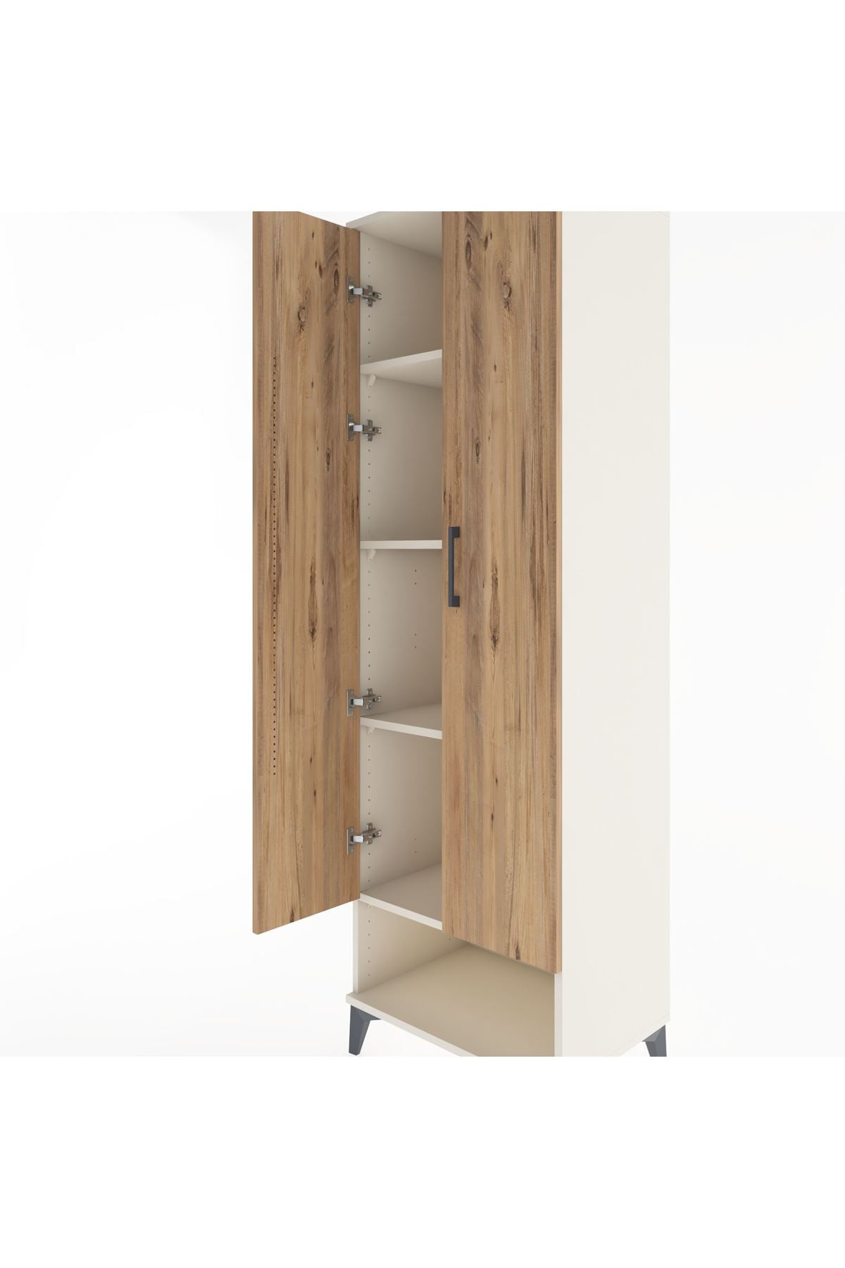 Hyperion Dolap 4 Raflı 2 Kapaklı 60x44x195 - S59M072V3B