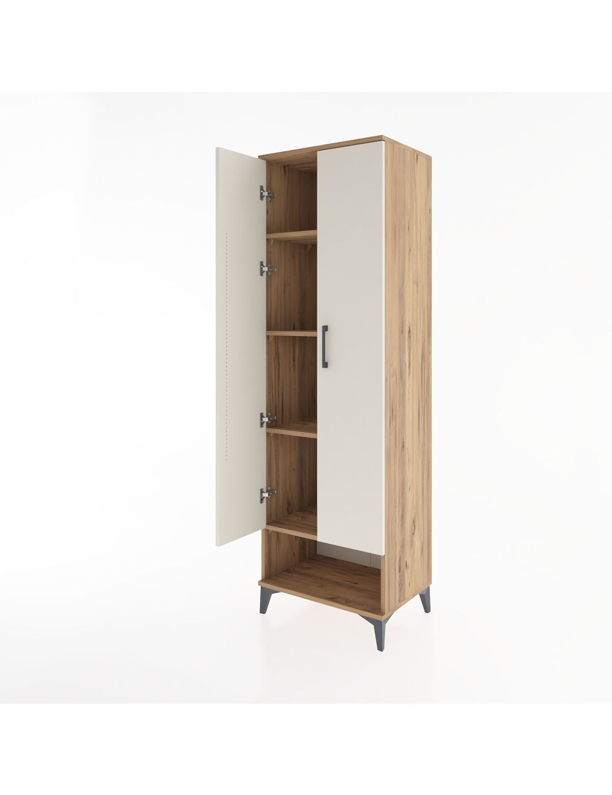Hyperion Dolap 4 Raflı 2 Kapaklı 60x44x195 - S59M072V7B