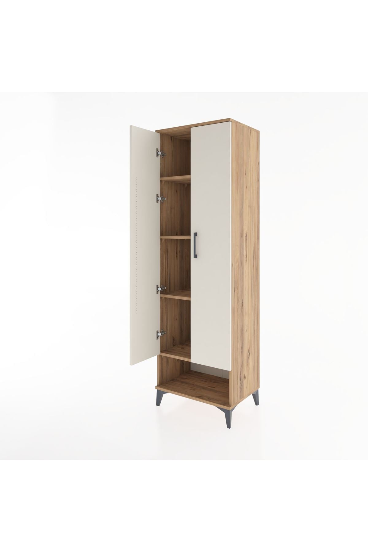 Hyperion Dolap 4 Raflı 2 Kapaklı 60x44x195 - S59M072V7B