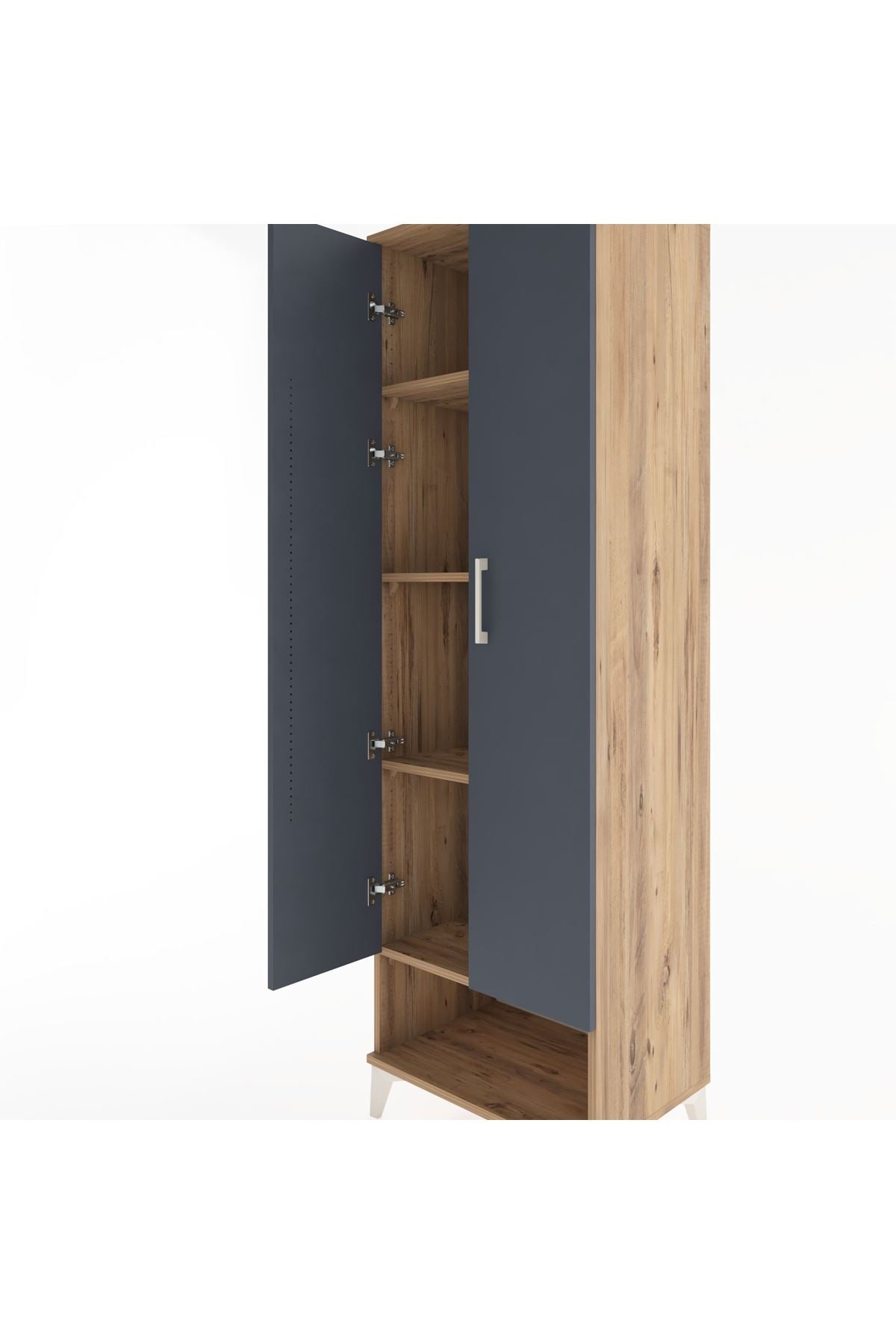 Hyperion Dolap 4 Raflı 2 Kapaklı 60x44x195 - S59M072V8B