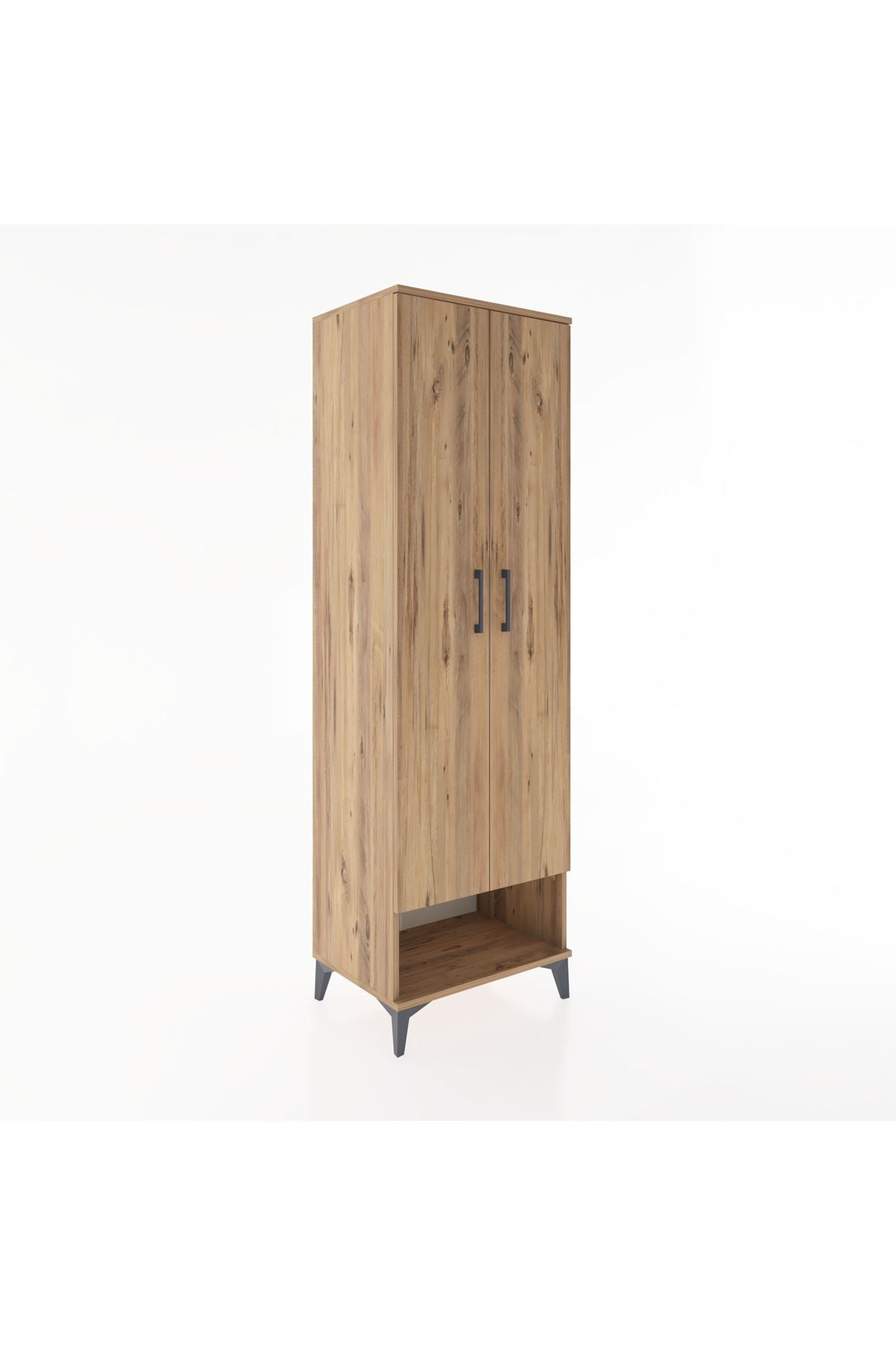 Hyperion Dolap 4 Raflı 2 Kapaklı 60x44x195 - S59M072V9B