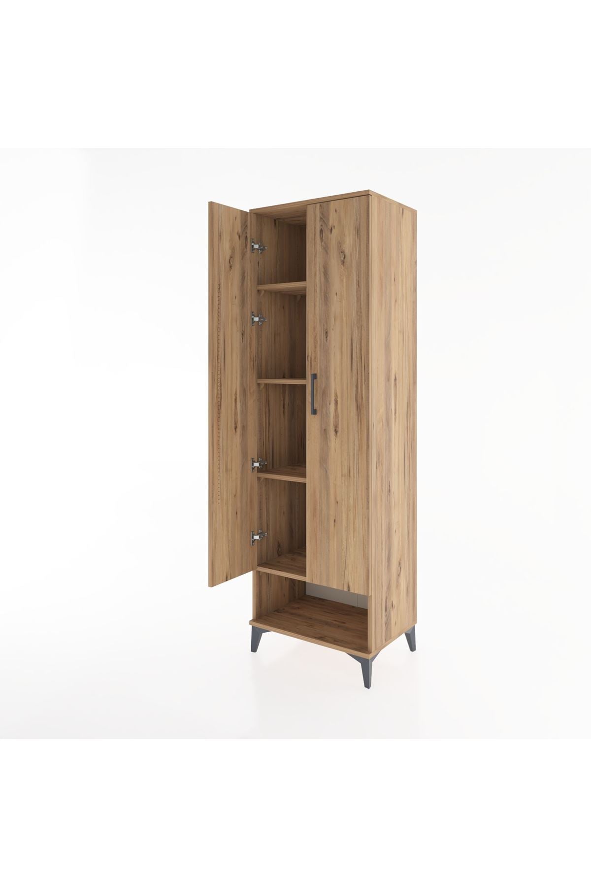 Hyperion Dolap 4 Raflı 2 Kapaklı 60x44x195 - S59M072V9B