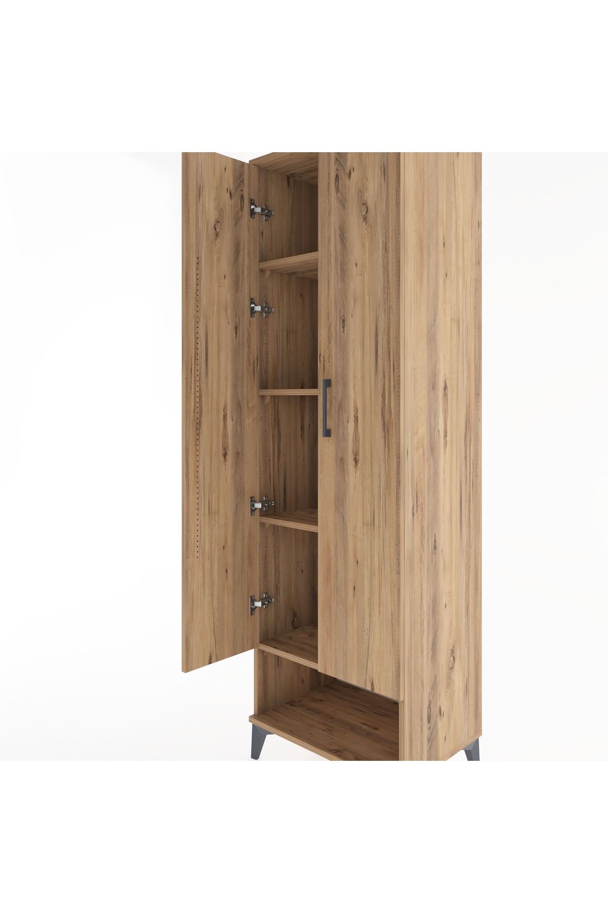 Hyperion Dolap 4 Raflı 2 Kapaklı 60x44x195 - S59M072V9B