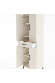 Hyperion Dolap 4 Raflı Tek Çekmeceli 4 Kapaklı 60x44x195 - S59M073V1B