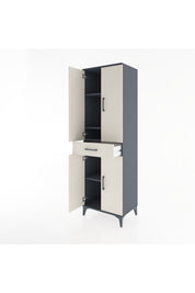 Hyperion Dolap 4 Raflı Tek Çekmeceli 4 Kapaklı 60x44x195 - S59M073V4B