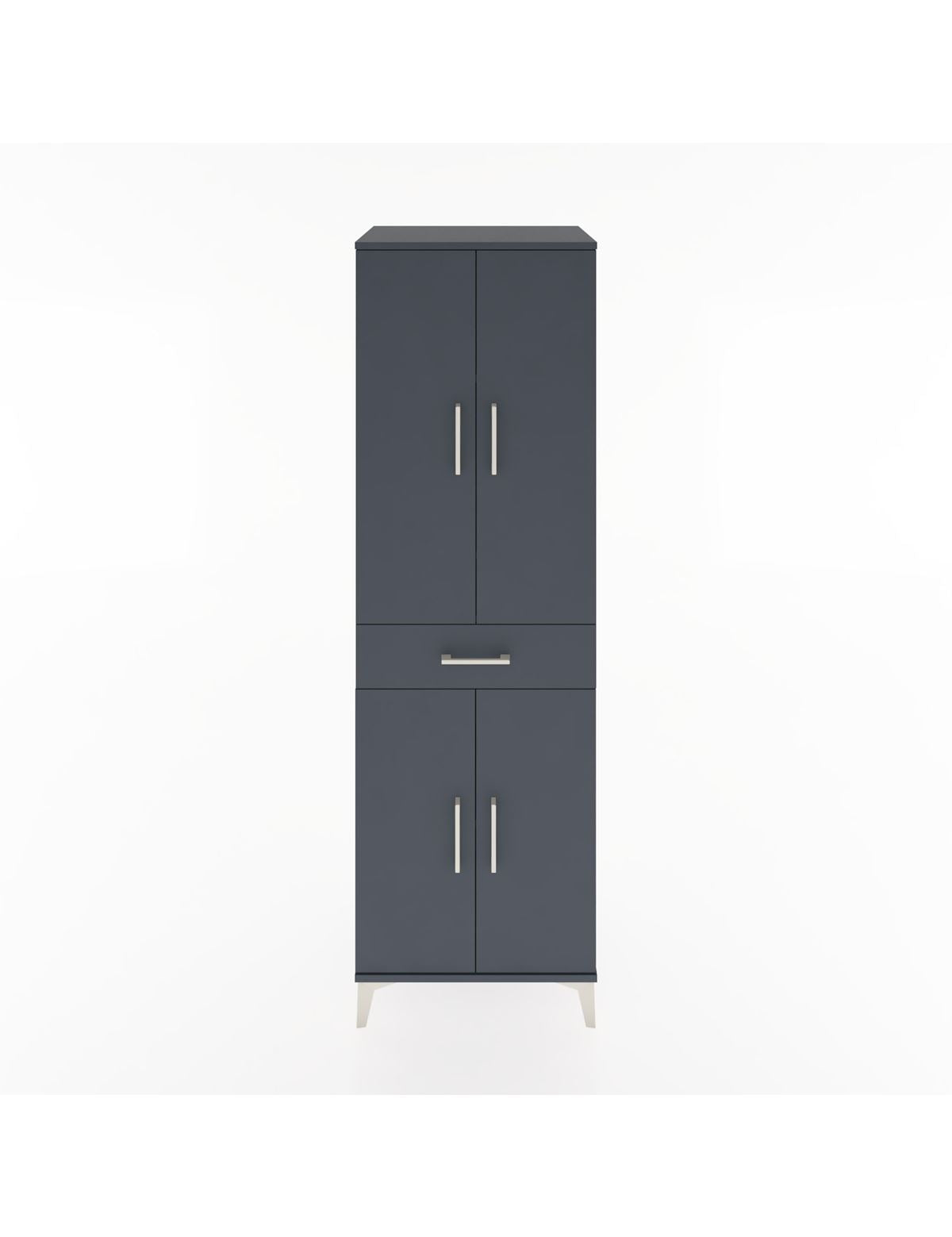 Hyperion Dolap 4 Raflı Tek Çekmeceli 4 Kapaklı 60x44x195 - S59M073V5B