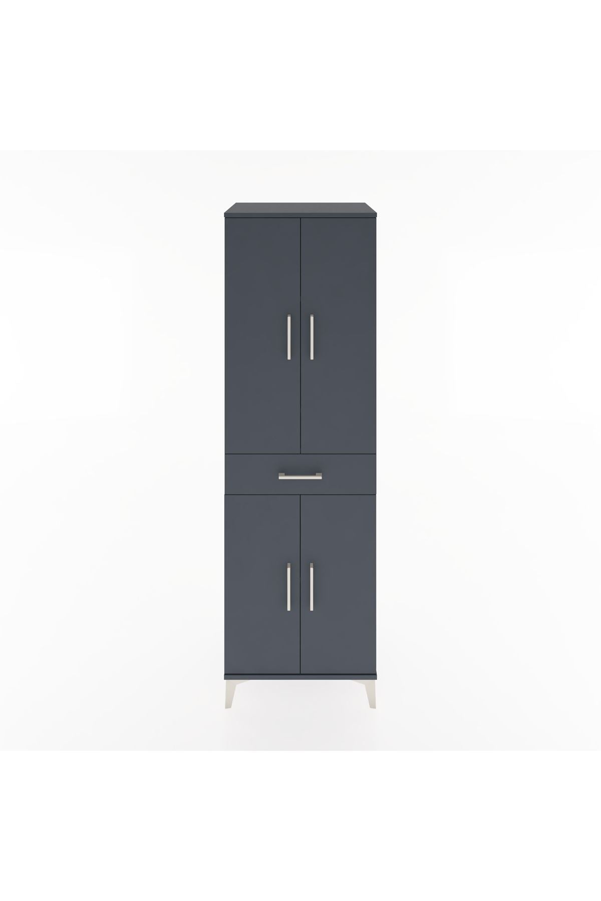 Hyperion Dolap 4 Raflı Tek Çekmeceli 4 Kapaklı 60x44x195 - S59M073V5B