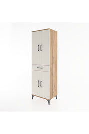 Hyperion Dolap 4 Raflı Tek Çekmeceli 4 Kapaklı 60x44x195 - S59M073V7B