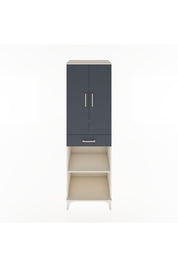 Hyperion Dolap 4 Raflı Tek Çekmeceli 2 Kapaklı 60x44x195 - S59M074V2B