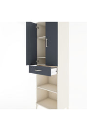 Hyperion Dolap 4 Raflı Tek Çekmeceli 2 Kapaklı 60x44x195 - S59M074V2B