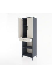 Hyperion Dolap 4 Raflı Tek Çekmeceli 2 Kapaklı 60x44x195 - S59M074V4B