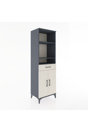 Hyperion Dolap 4 Raflı Tek Çekmeceli 2 Kapaklı 60x44x195 - S59M075V4B