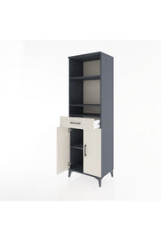 Hyperion Dolap 4 Raflı Tek Çekmeceli 2 Kapaklı 60x44x195 - S59M075V4B