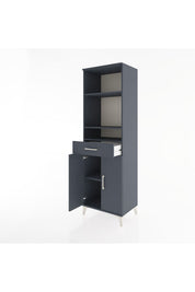 Hyperion Dolap 4 Raflı Tek Çekmeceli 2 Kapaklı 60x44x195 - S59M075V5B