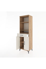 Hyperion Dolap 4 Raflı Tek Çekmeceli 2 Kapaklı 60x44x195 - S59M075V7B