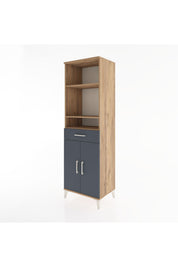 Hyperion Dolap 4 Raflı Tek Çekmeceli 2 Kapaklı 60x44x195 - S59M075V8B