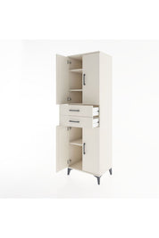 Hyperion Dolap 4 Raflı 2 Çekmeceli 4 Kapaklı 60x44x195 - S59M076V1B